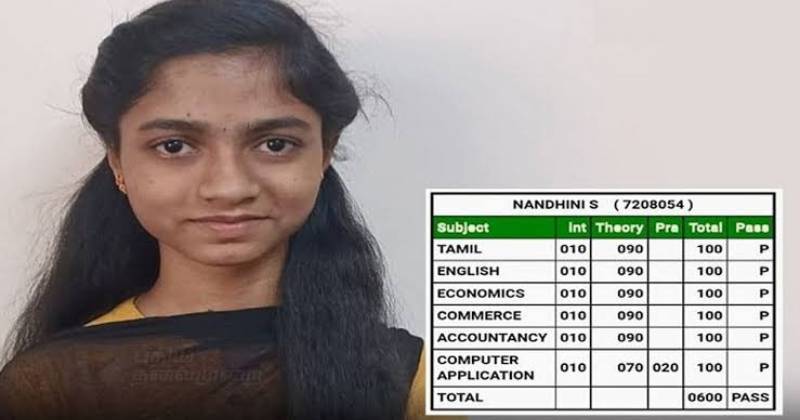 Nandhini plus 2 result