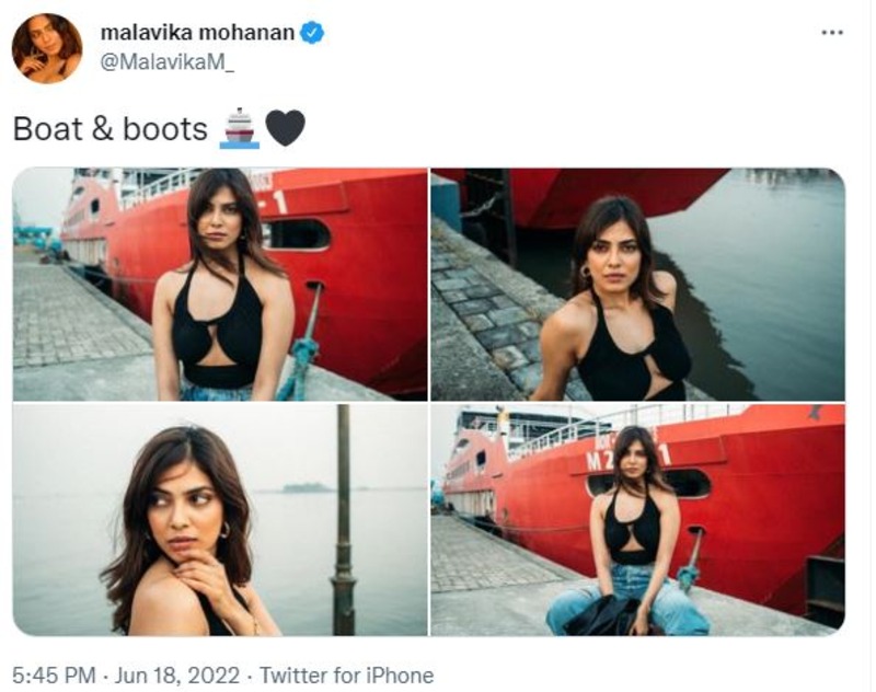 Malavika mohan answers trending