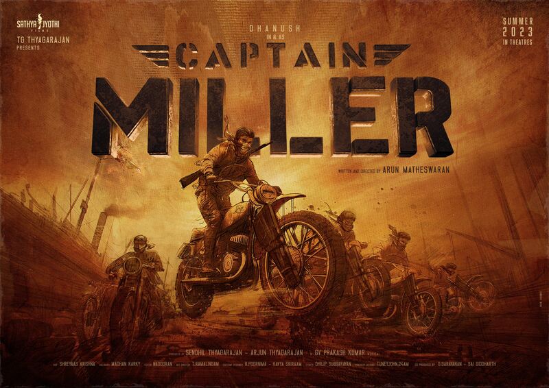 Captain millar dhanush movie update