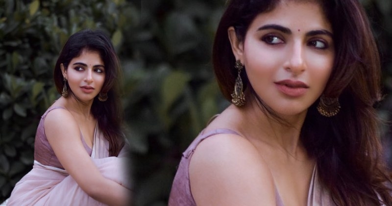 Ishwarya menon love for pastels clicks