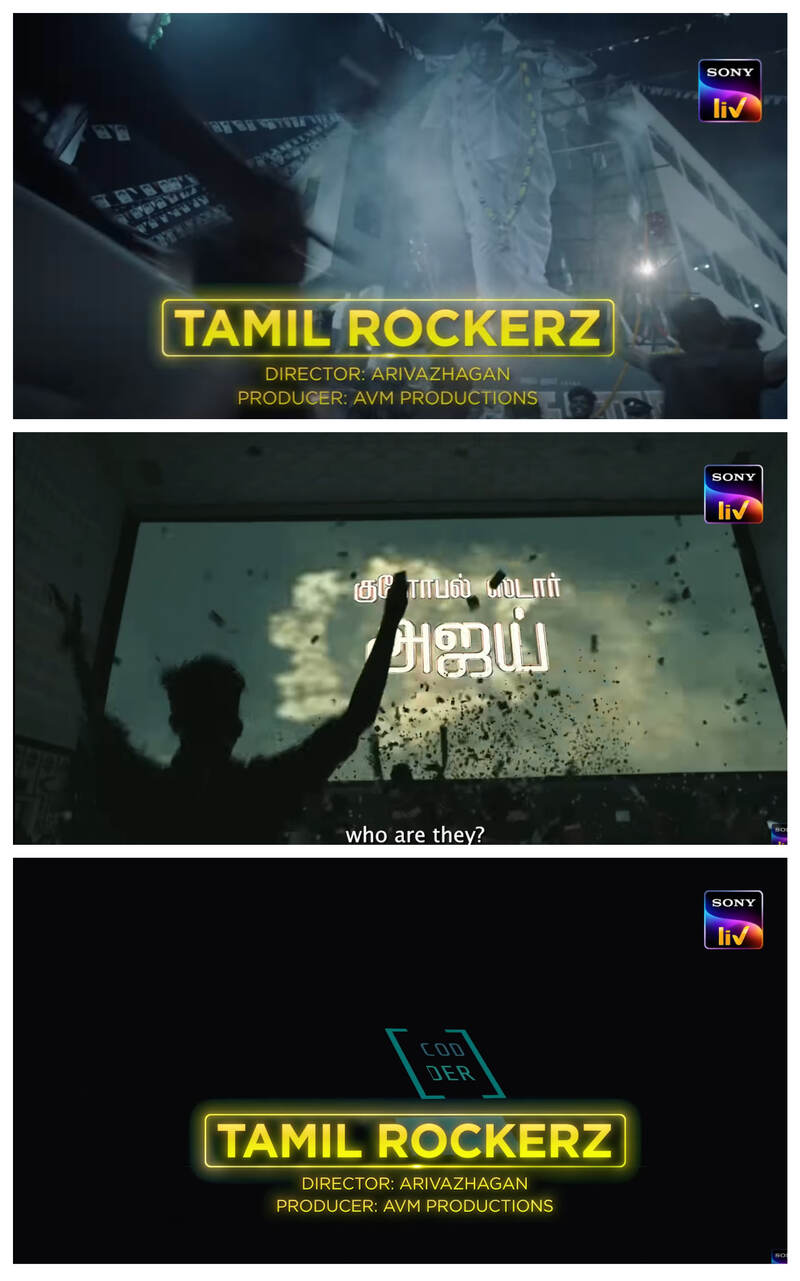 Tamilrockers teaser release video viral