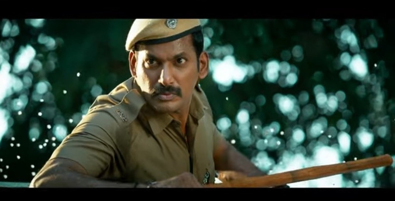 Vishal lathi teaser update