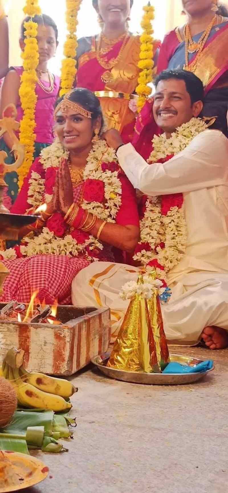 Kuruthi aattam sri ganesh married photos viral