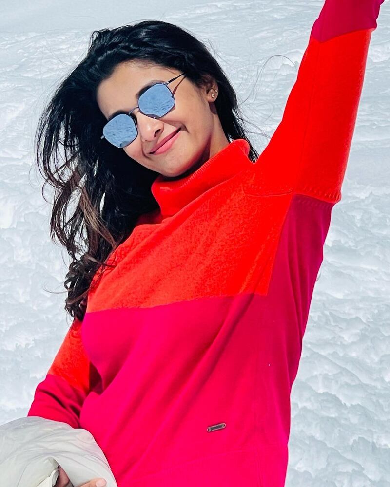 Priya bhavani new hot snow enjoy