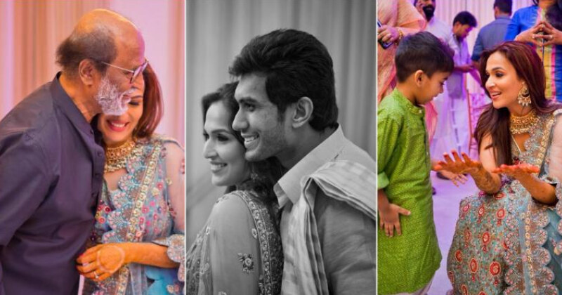 Rajini soundarya vishagan family update