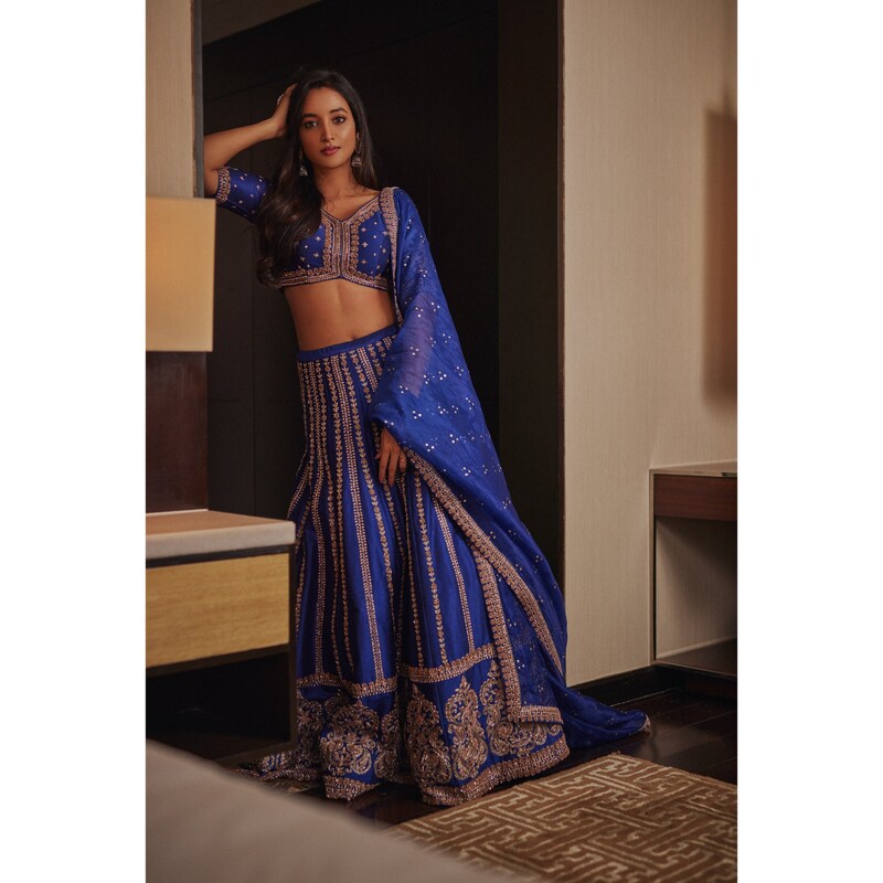 Srinidhi shetty in blues