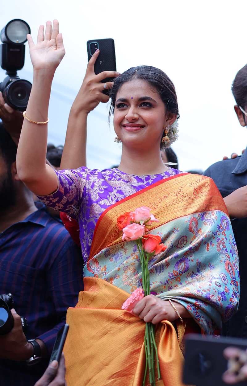 Keerthy suresh latest video