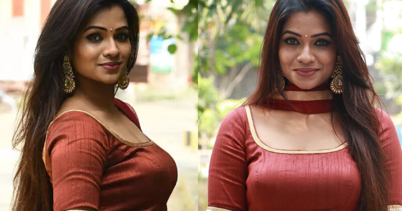 Leesha eclairs new hot kanmani vijaytv