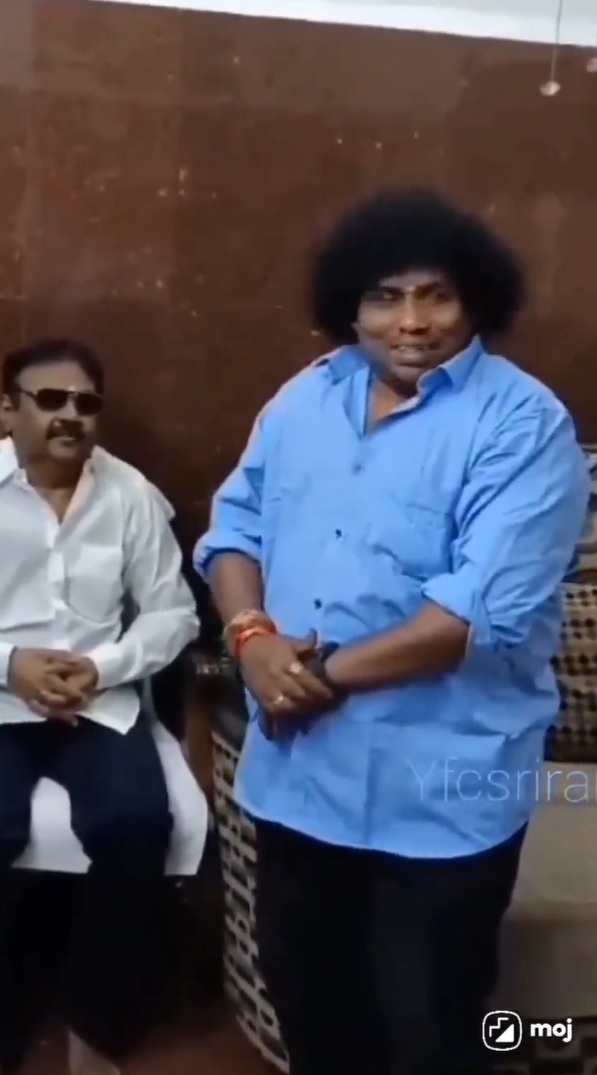 Vijayakant yogi babu video viral