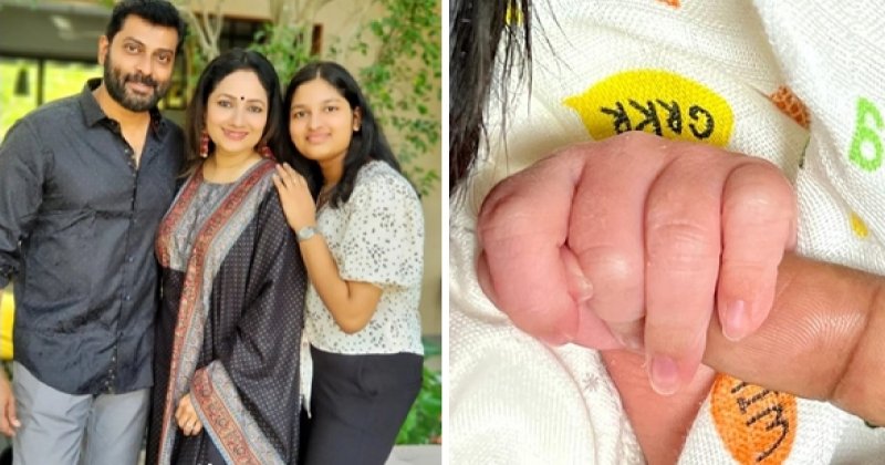 Naren manju blessed with baby