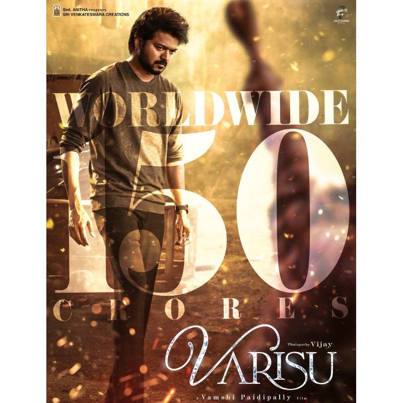 Varisu hots 150 crores worldwide