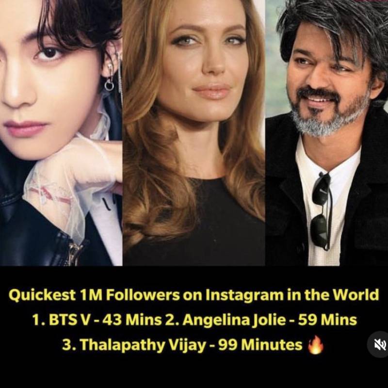 Vijay steps into instagram world