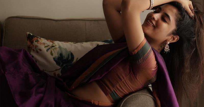 Priyanka mohan saree video