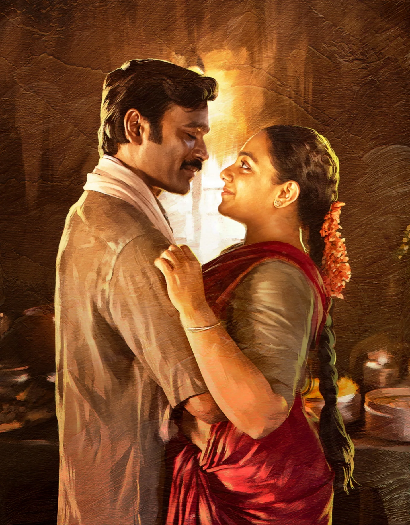 Dhanush idli kadai new poster