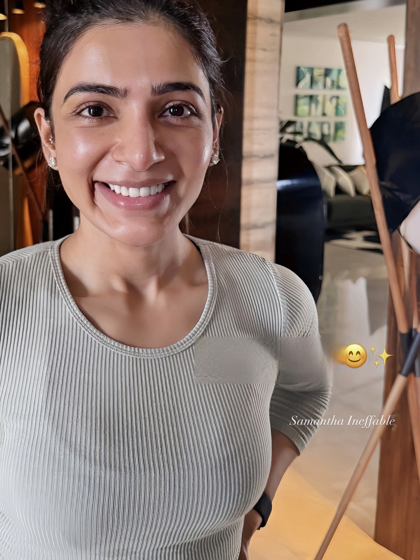 Samantha at her gym vedio