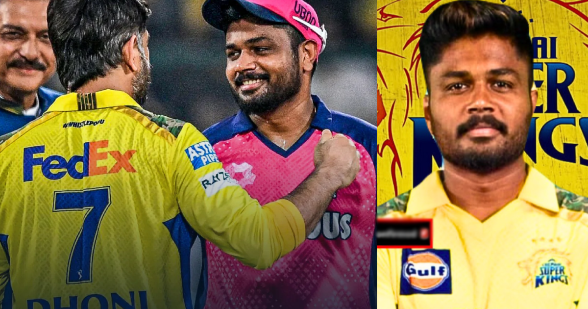 Sanju samson in csk ashwin out