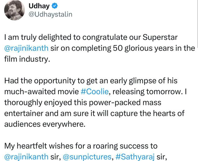 Rajinikanth coolie fdfs review