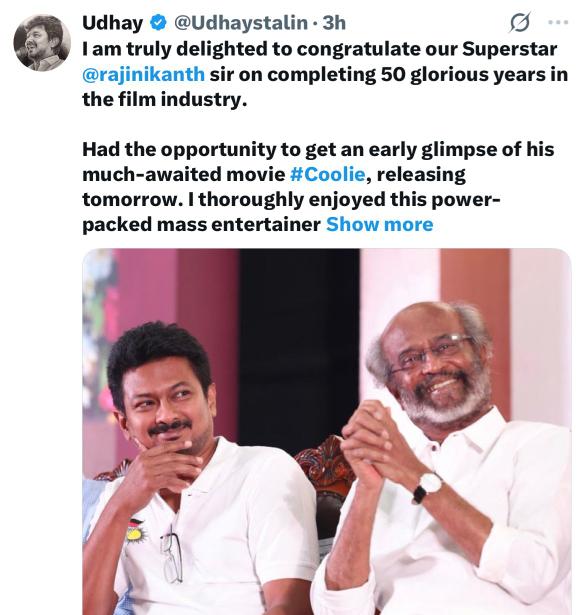 Rajinikanth coolie fdfs review