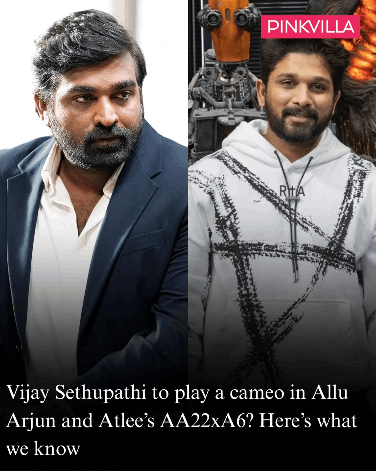 Vijaysethupathi alluarjun join hands