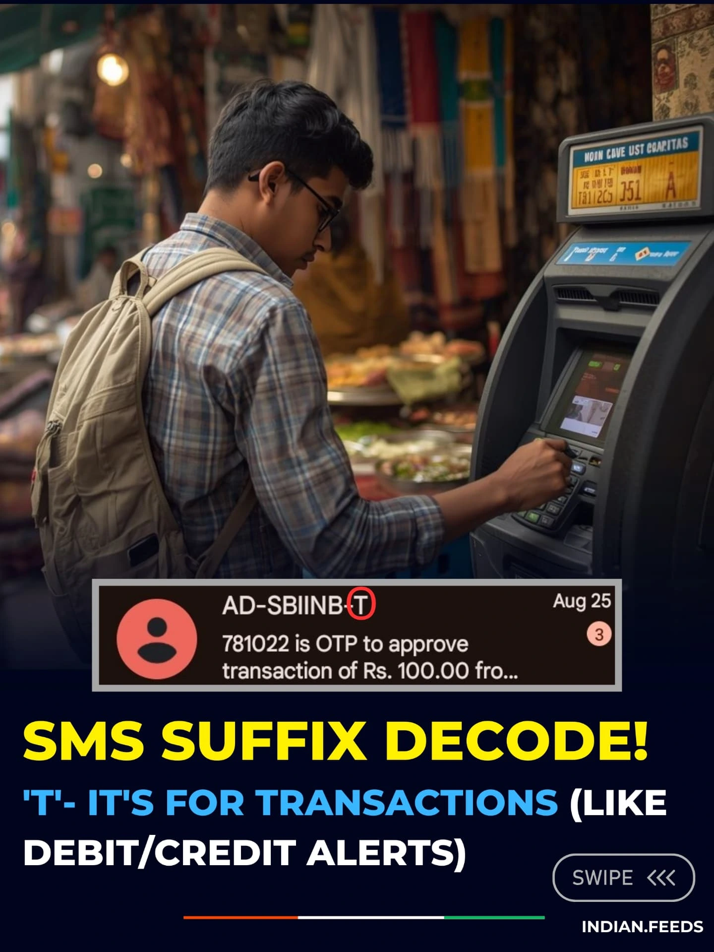 Sms code meaning awarness goverment