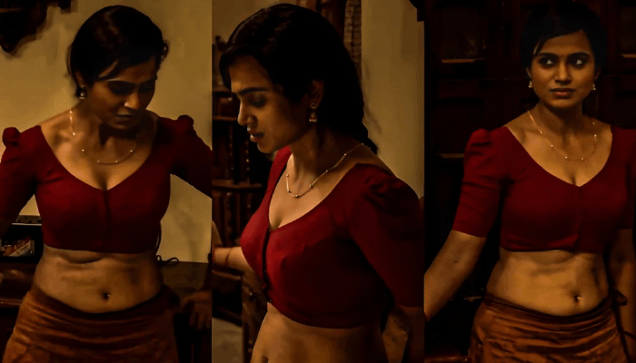 Ramya pandian in honeymoon clicks