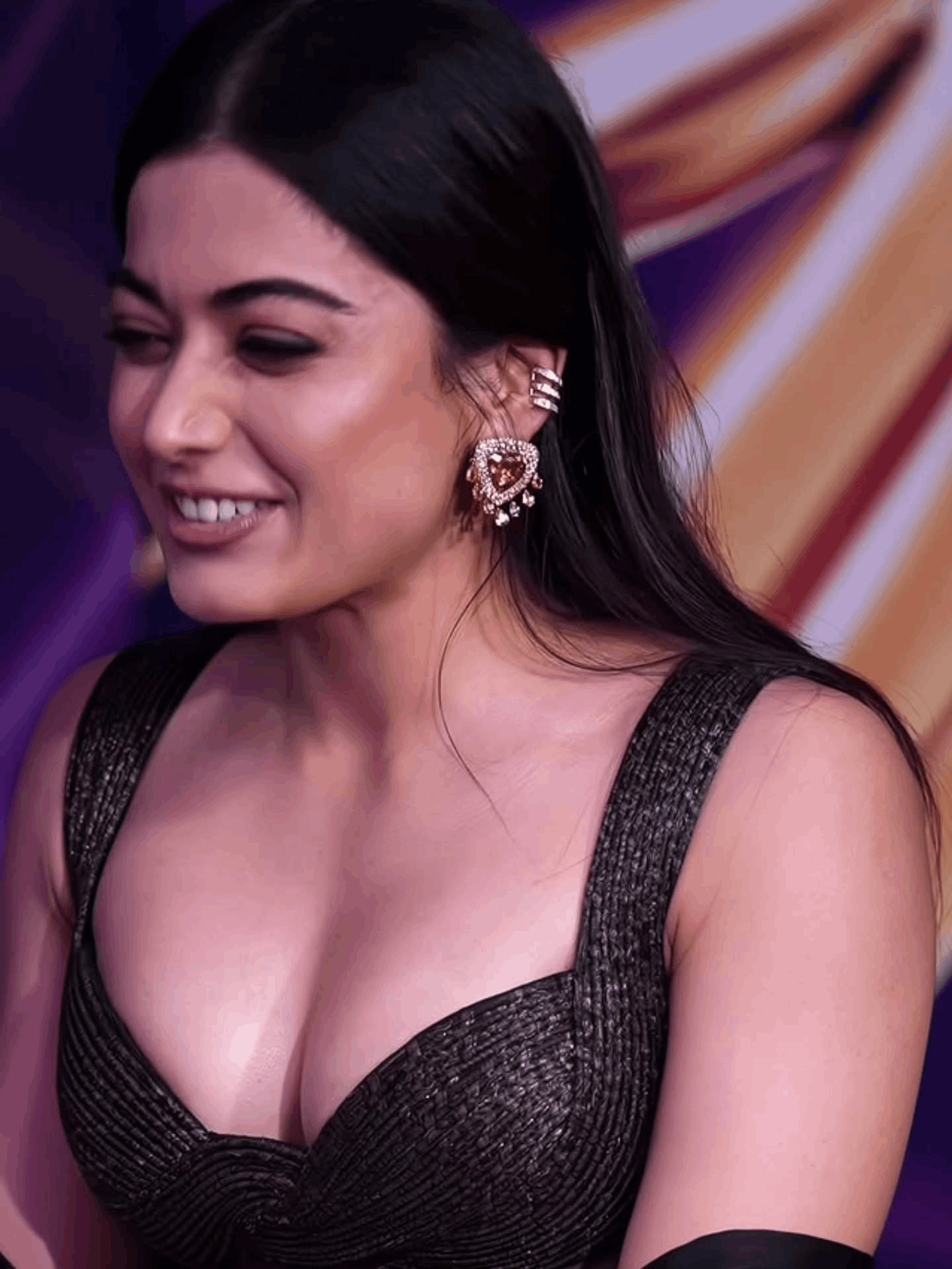 Rashmika mandanna in pool dress