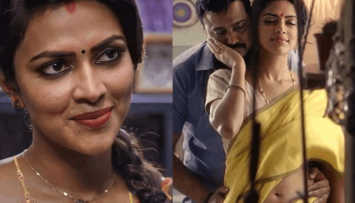 Amala paul in hot dress