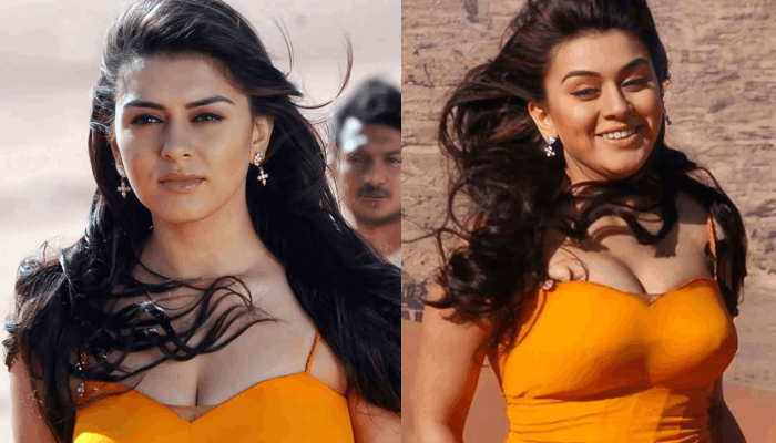 Hansika in beach vedio