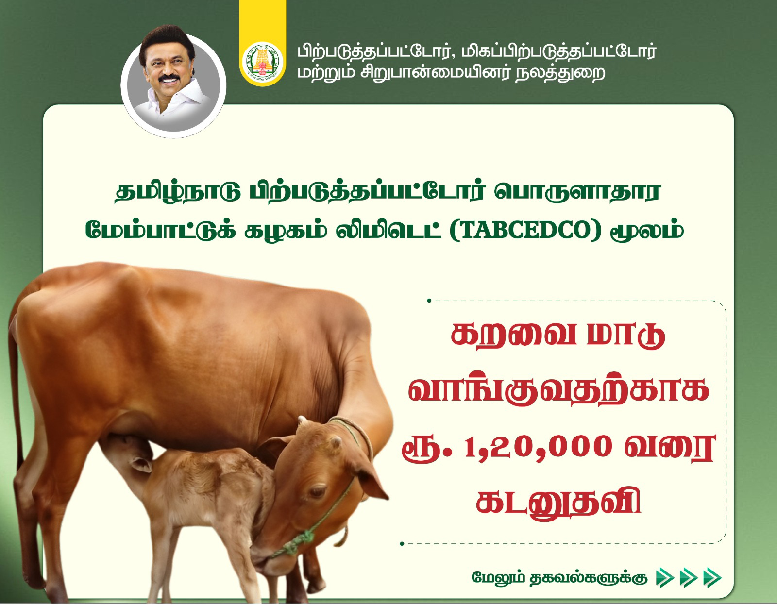 Goverment loan in online tamilnadu