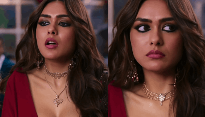 Mrunal thakur in audio launch event video