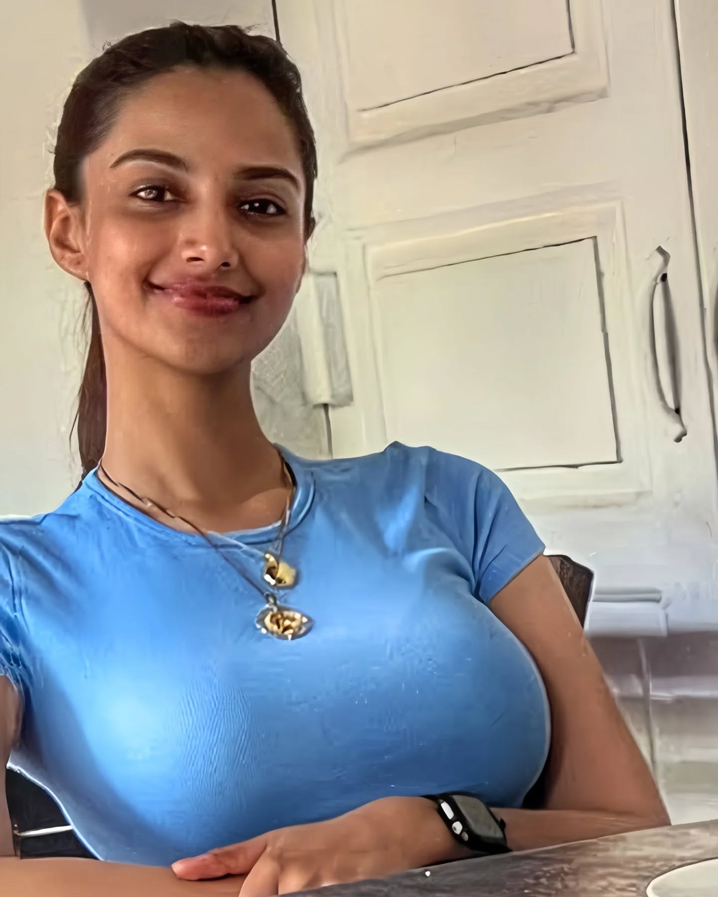 Meenakshi chaudhary in yoga video instagram
