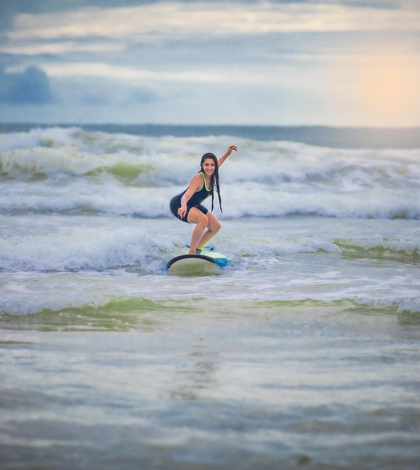 Rukmini vasanth the kanthara actress beach clicks