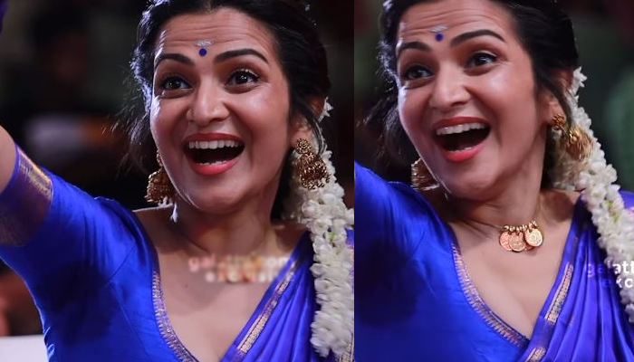 Dd vijaytv in swimmingpool