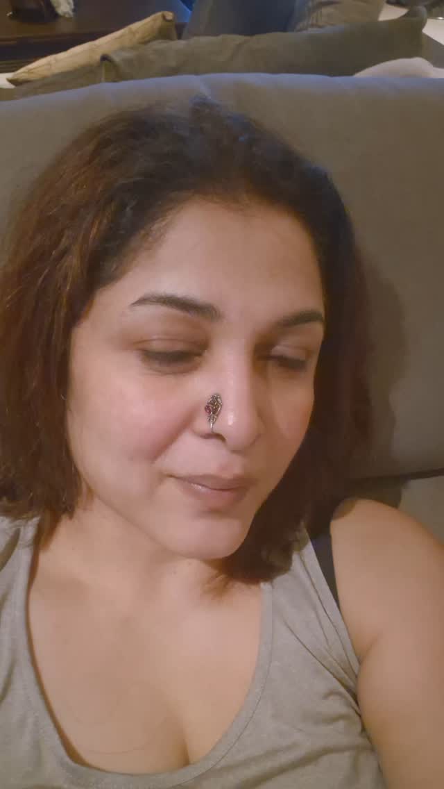 Ramyakrishnan in a party