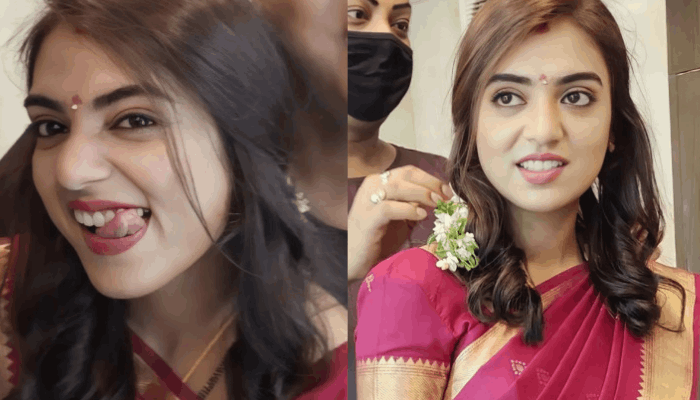 Nazriya nazim in bedroom