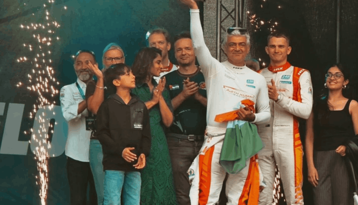 Ajithkumar winning racing details