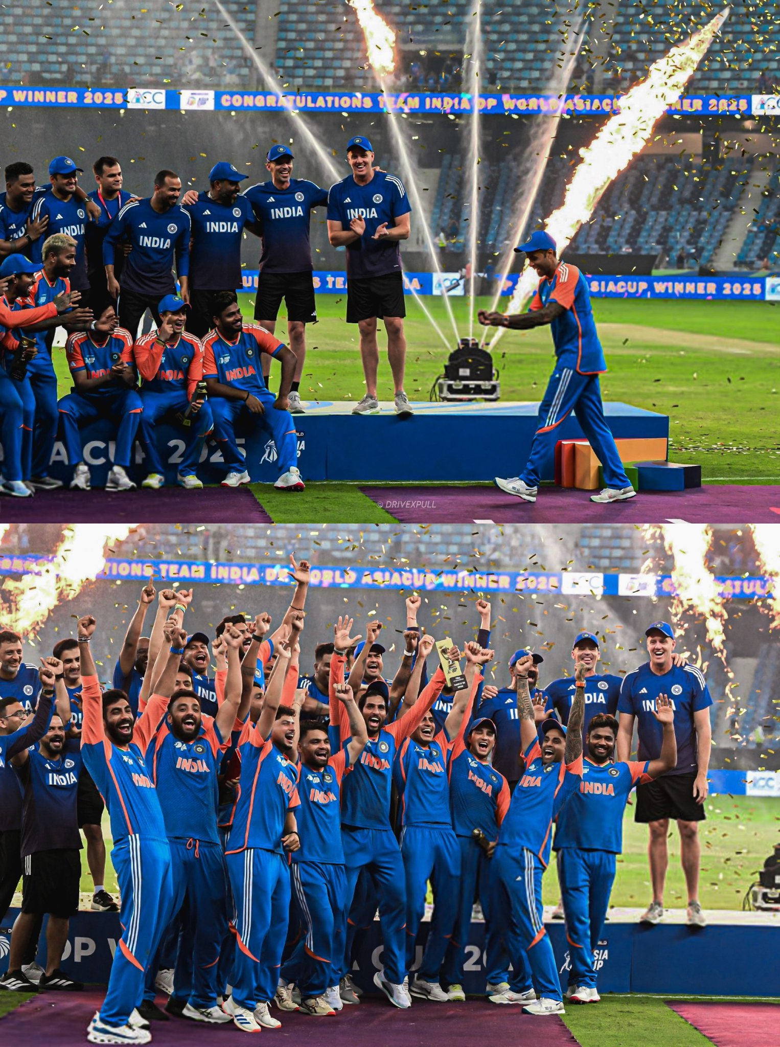 Asiacup celebration by team inida video