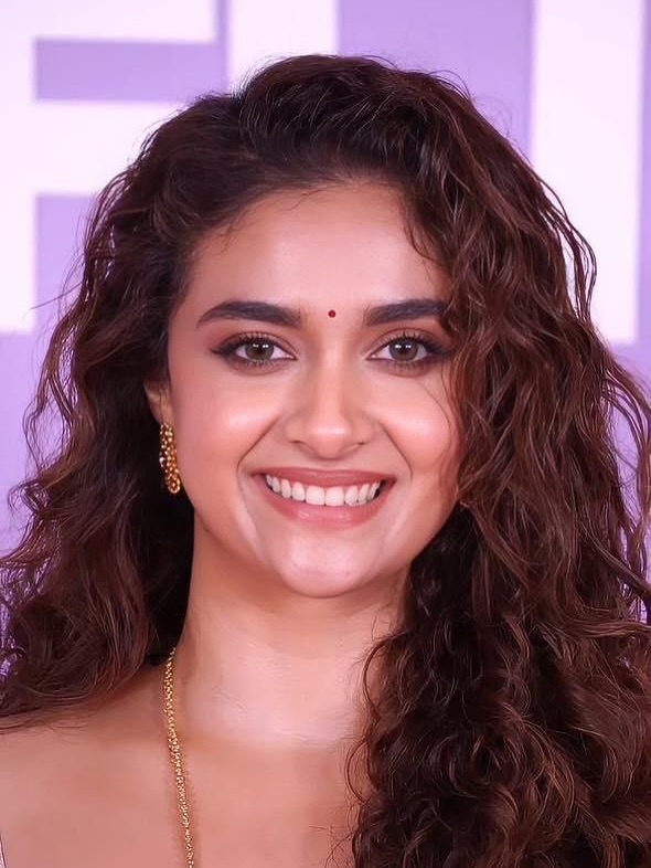 Keerthy suresh in saree to event