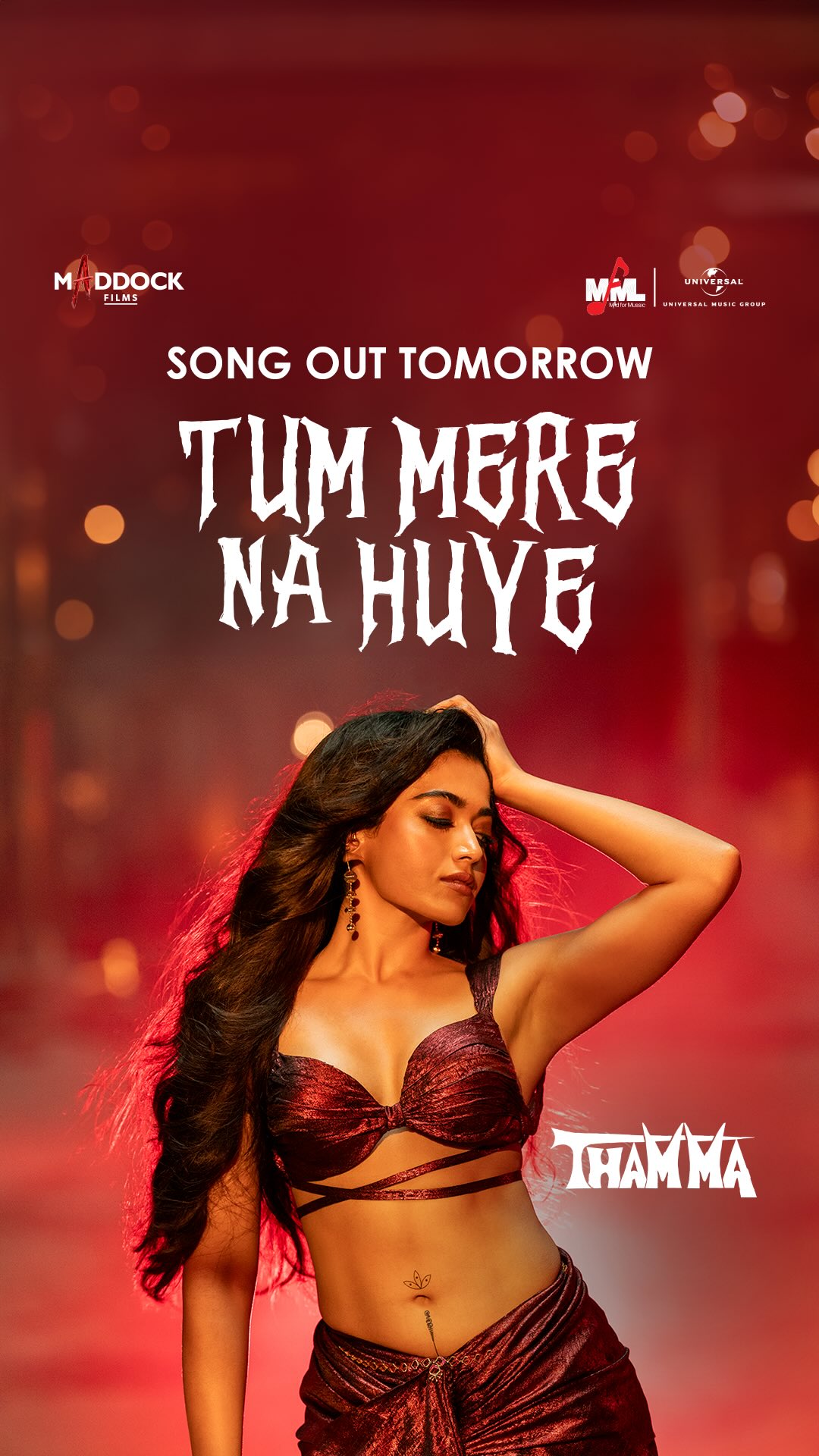 Rashmika mandanna new song from tamma video