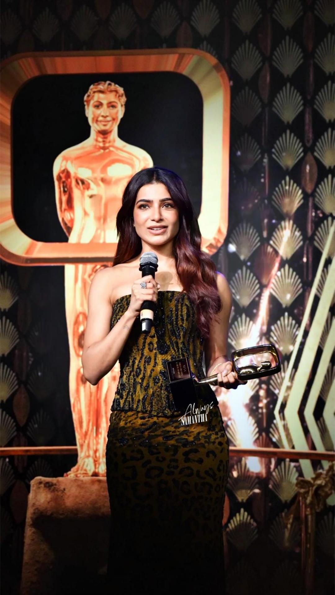 Samantha nexaawards walk video