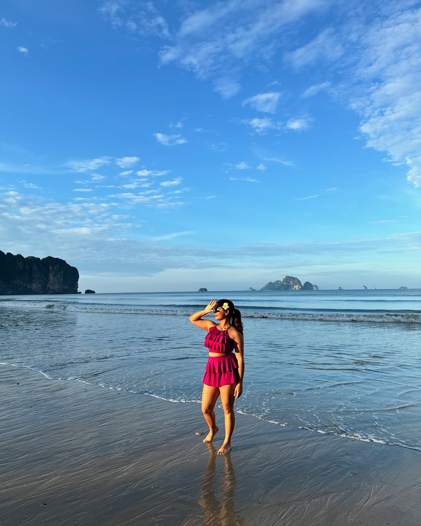 Gouri g kishan thailand trip viral photos