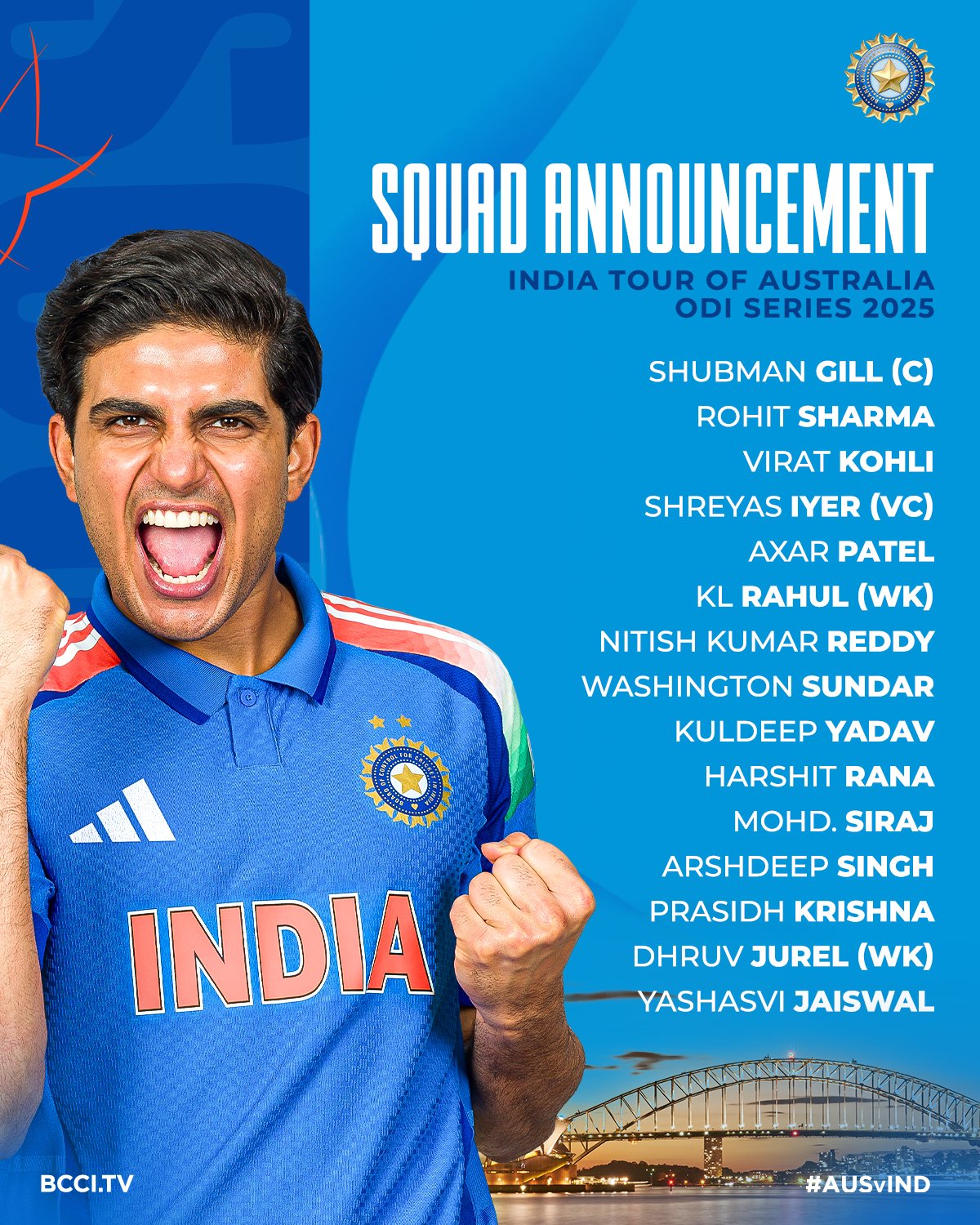 Rohit sharma removed new captain australia series